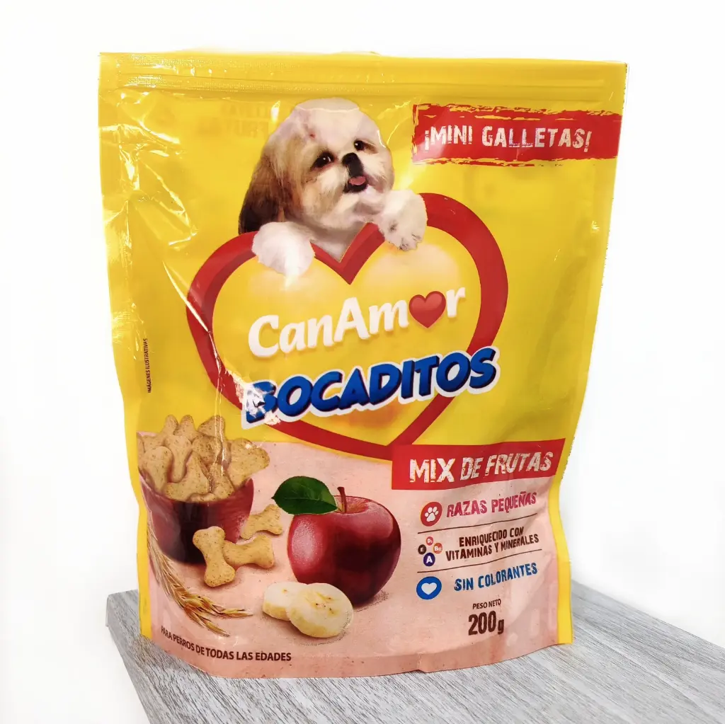Galletas CanAmor Mix de Frutas - Raza Pequeña x200gr