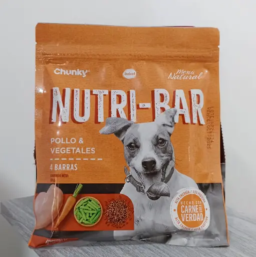 Nutribar Barra de Proteína Chunky x 4 UND