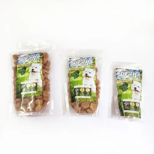 Galletas de Hígado Wolf - Chips Razas Pequeñas