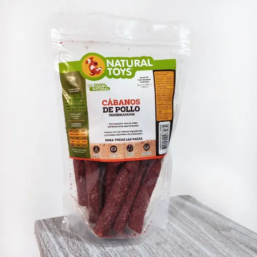 Palitos de Pollo Deshidratado NatuAmigos x 200 Gr